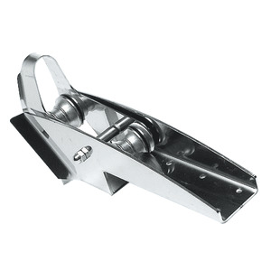 Hinged bow roller with fairlead up to 20 kg
