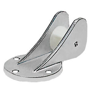 Alloy fairlead with round base plate
