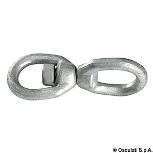 Galvanized chain swivel 19 mm
