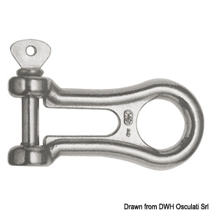 Συνδετήρας U-bolt KONG Chain Gripper από ανοξείδωτο χάλυβα 316