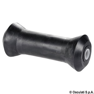 Central roller, black 220 mm