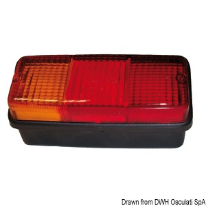 RIGHT rear light 3 functions 3 bulbs