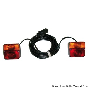 Rear light kit screw mounting