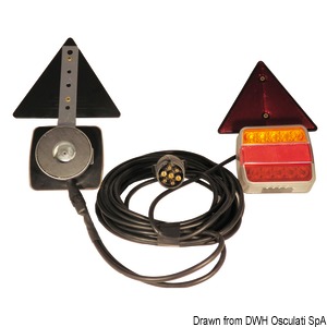 Kit de luces LED de fijación magnética de 4 funciones