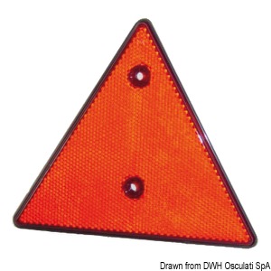 Dreieckrückstrahler,  70 mm