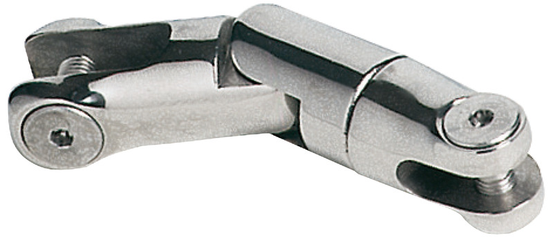 Anchor double-joint swiveling connector