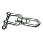 Mirror-polished AISI 316 stainless steel swivel title=