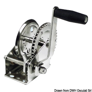 Dual Drive boat haulage winch