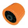 Orange side roller 75 mm Ø hole 15 mm