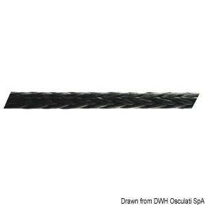 Excel Marlow D12 DSK78 braid no cover black 4 mm