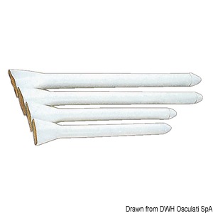 Zaštitni pokrivači natezača od mekanog bijelog PVC-a otpornog na UV-zrake