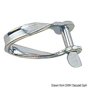 Stainless Steel twisted strip shackles