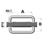 Platine de fixation SeaSure