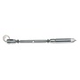 Turned rigging screws with built-in terminal suitable for Parafil cables title=