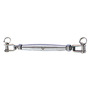 Turnbuckle w. two fixed jaws AISI 316 4 mm