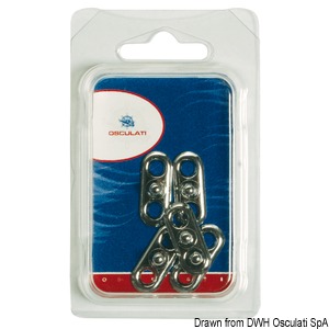 Loxx male snap fasteners + plate Blister N. 5