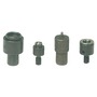Punch set for snap fasteners