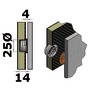 Sistema di fissaggio pannelli LP-DF8 FASTMOUNT ®