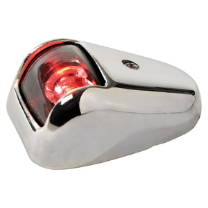 Orions AISI 316/112.5° red navigation light