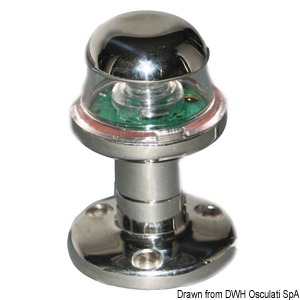 Orions AISI 316/360° white navigation light