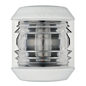 White Utility Compact 360 Degrees Round White Navigation Light Osculati11.412.16