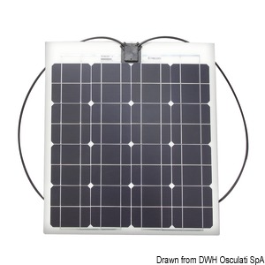Panneau solaire Enecom 45 Wp 604 x 536 mm