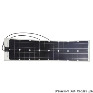 Pannello solare Enecom 75 Wp 1370 x 344 mm
