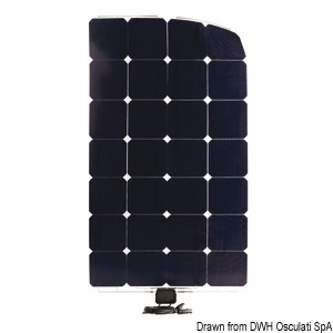 Enecom Solarzellenpaneel SunPower 90 Wp 977x546 mm