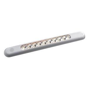 Free-standing LED light fixture white310x40x11.5mm