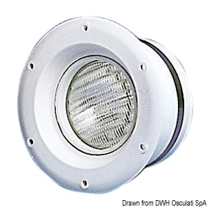 Twin recessed stern lights 24V