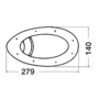 Barnegat luces empotradas de 12 V hasta 35 pies (par)