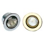 Adj.recess light pol.brass