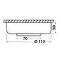 Plafon LED BATSYSTEM Sun