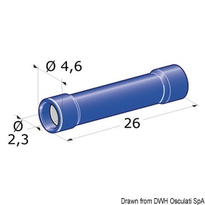 Fiche + jonction femelle 1-2,5 mm²