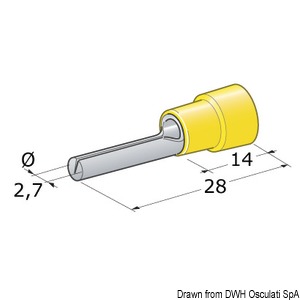 Fiche + jonction mâle 2.5-6 mm²