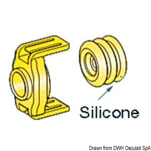 Plug with gasket for 4/6 mm² wire