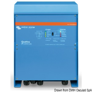 VICTRON Quattro combo system - Battery charger + Inverter