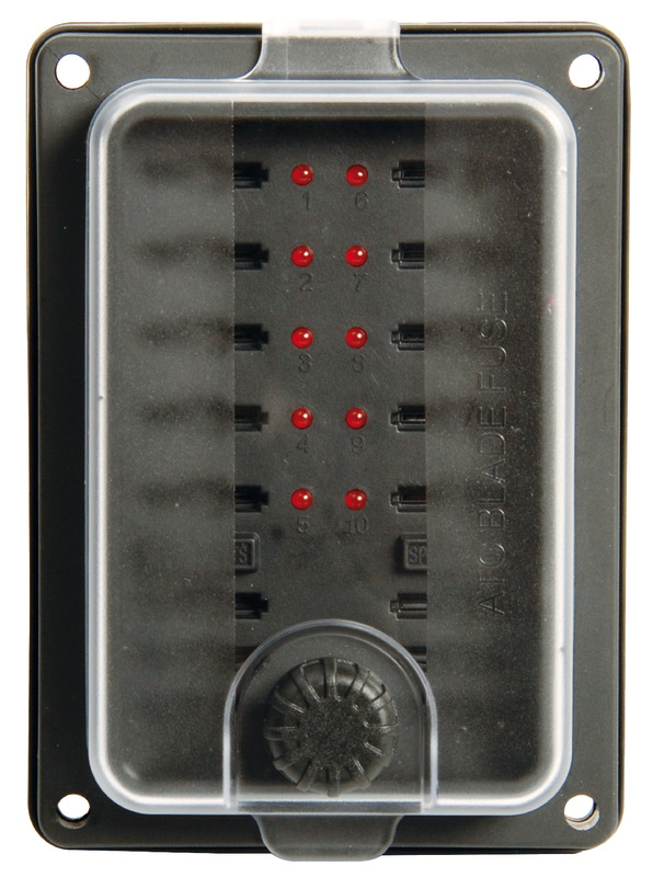 Sicherungshalter Typ BLADE FUSE 8-fach mit LED-Kontrolleuchten, 14,50 €