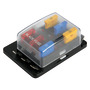 Fuse holder box with warning lights title=