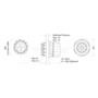 Watertight bulkhead fairlead for large cables
