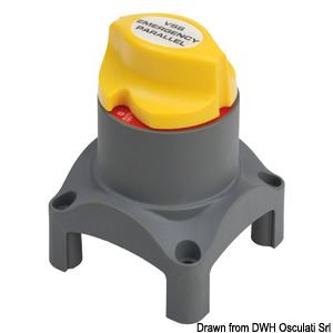 Automatyczny przełącznik zasilania (regulator rozdzielający na dwa akumulatory) akumulatorów awaryjnych podłączonych równolegle