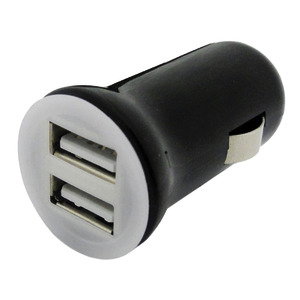 Adaptateur prise de courant p. double USB