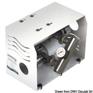 MARCO electronically-operated double fresh water pump