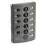 Electric panel w/automatic fuses and double LED