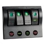 Elektrische Schalttafel Serie PCP Compact mit Selbstausschalter und LED title=
