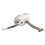 Oval shower box chromed PVC hose 4 m Shower rear outlet