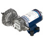 Self-priming bronze electric gear pump for diesel oil, antifreeze and water transfer title=