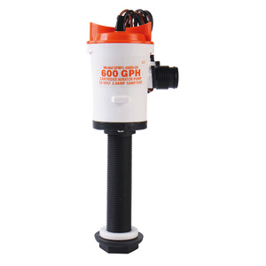 Europump in-line bulkhead pump fish tank aeration