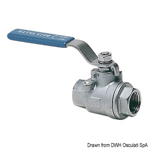 Full-flow ball valve AISI 316 1/2