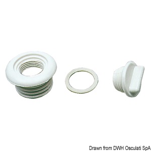 Water drain plugs